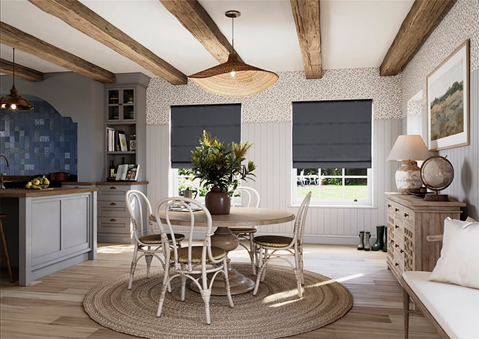 Montierre, Dusty Graphite - Roman Blind - Image 6